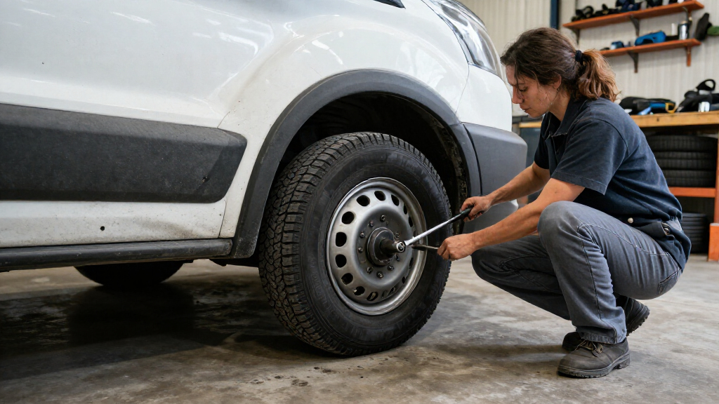 Ford Transit cargo van tires