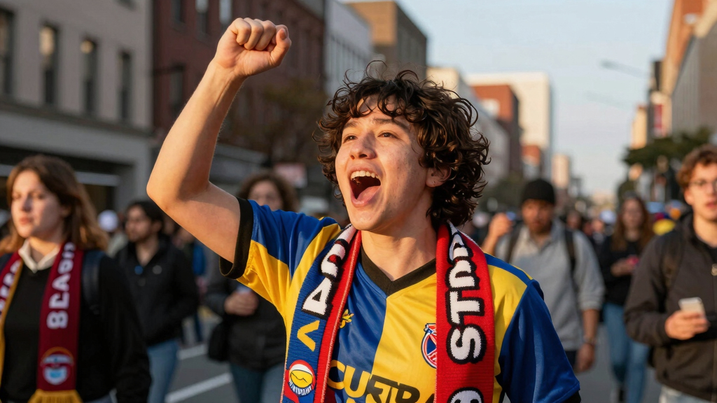 soccer fan apparel