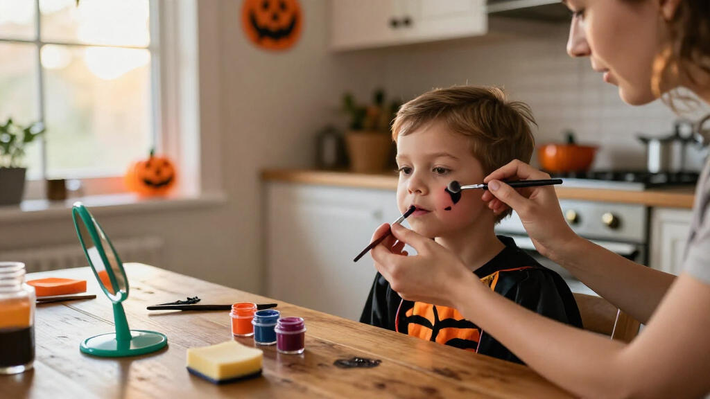 kids Halloween costume makeup kits
