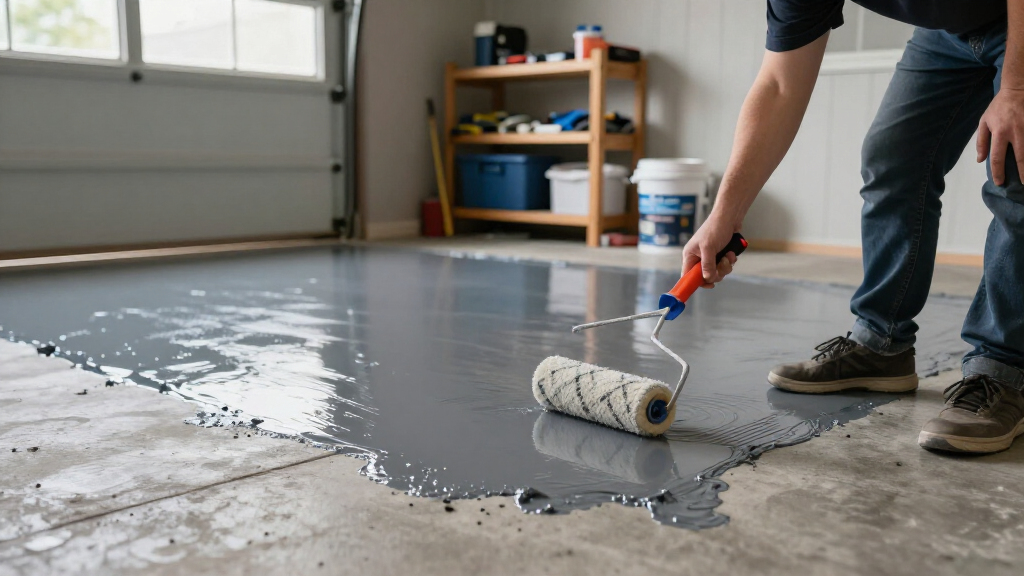 epoxy garage floor coating kit