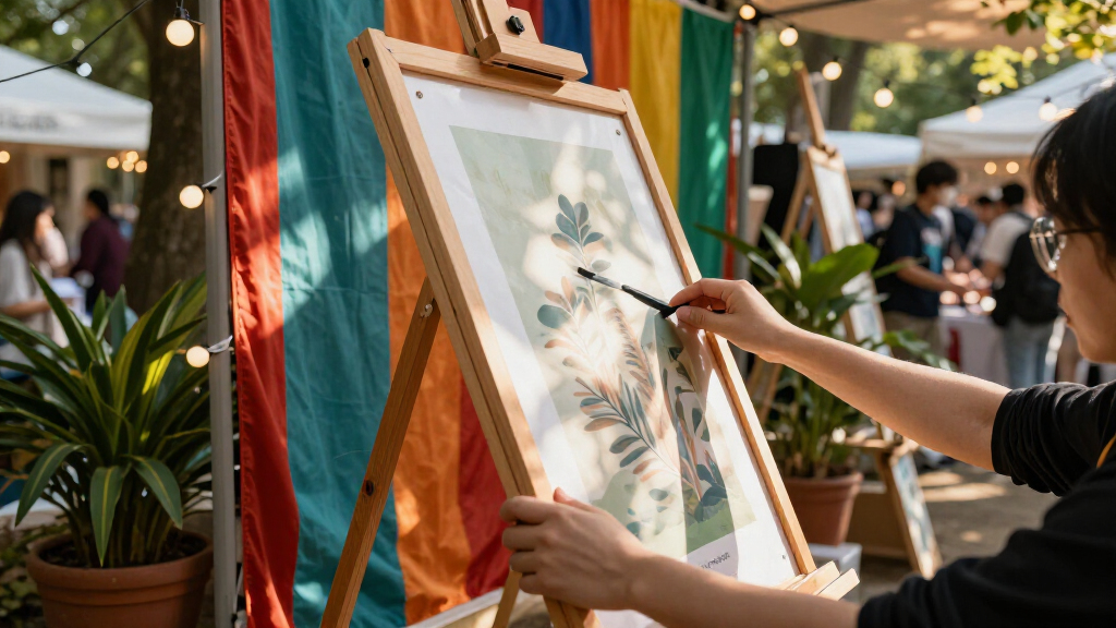 display easels for events