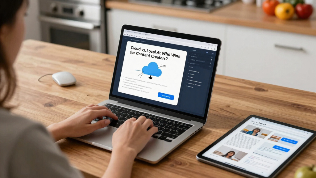 Cloud vs. Local AI: Who Wins for Content Creators?