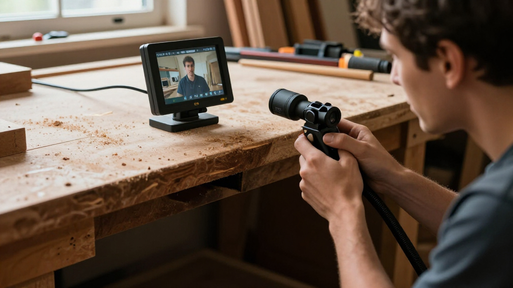 borescope with dual camera