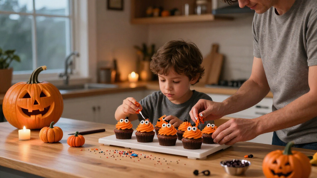 Halloween cupcake decorating kits