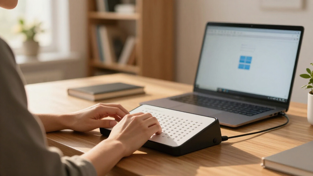 best braille displays for windows users
