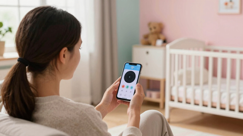 baby monitor with Wi-Fi streaming