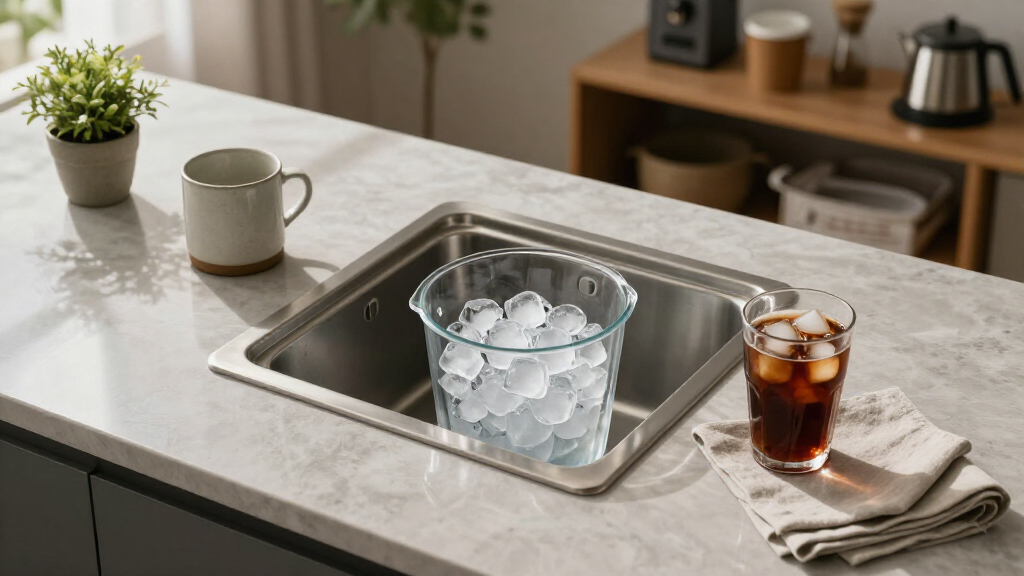 best undercounter ice maker for coffee bar
