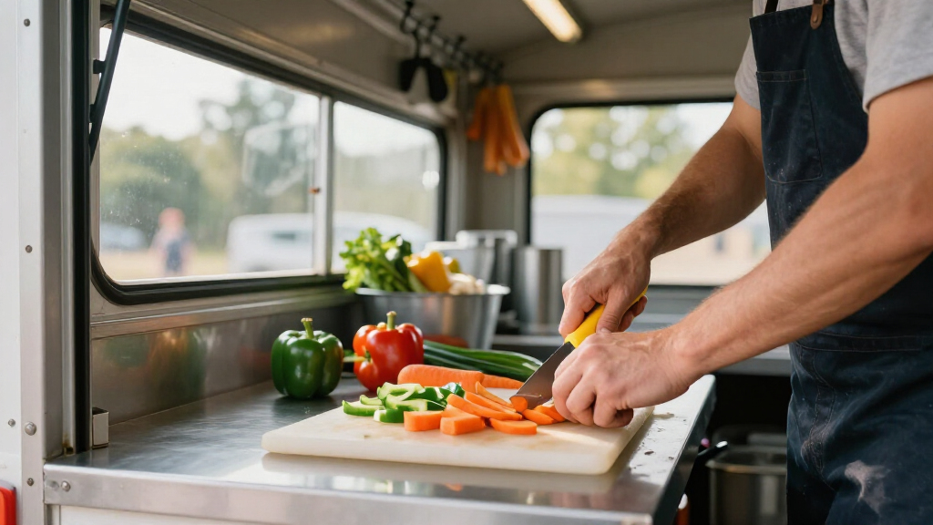 best vegetable choppers for food trucks