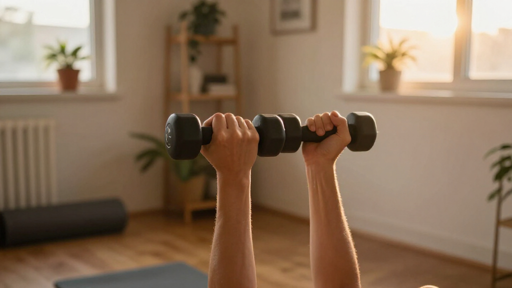 adjustable dumbbells set for small space