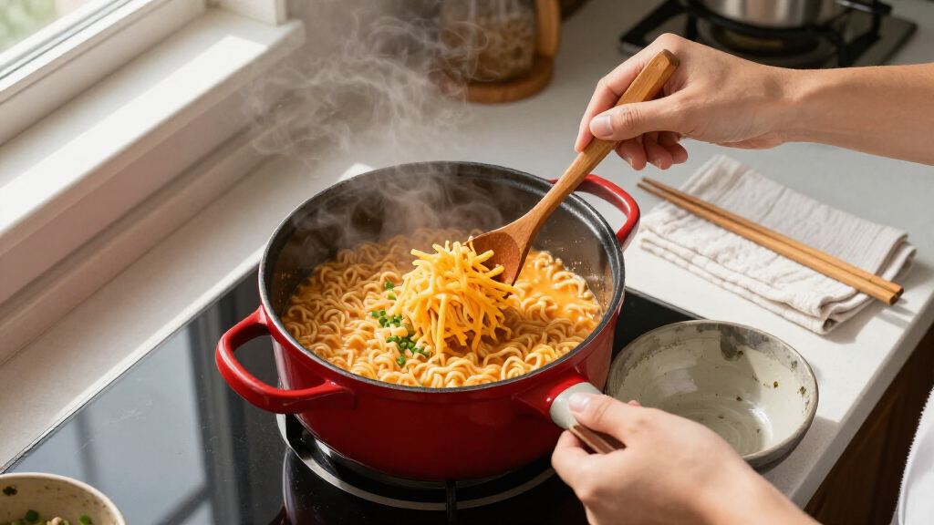 best cheesy ramen