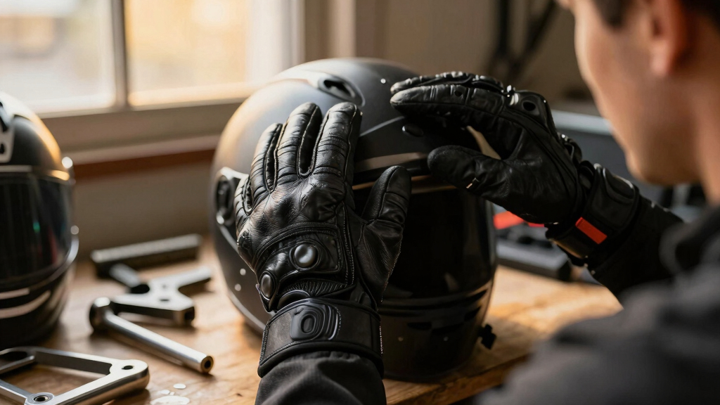 motorcycle riding gloves