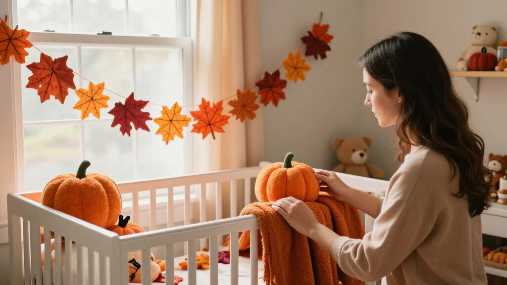 nursery fall decor