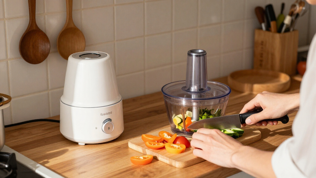 compact food processor for quick meals