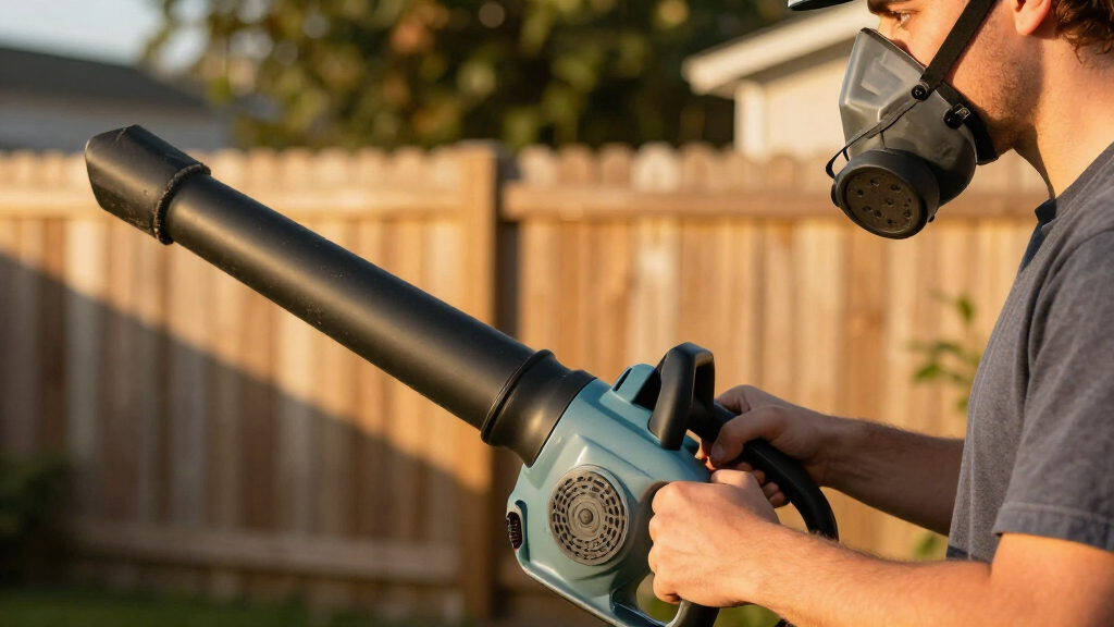 best dust masks for leaf blowing and mowing