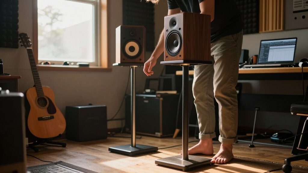 studio monitor speaker stands