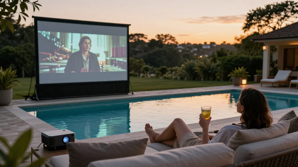outdoor projector screens