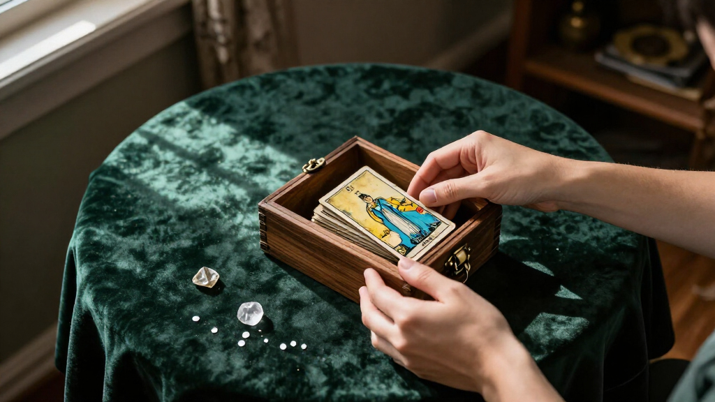 tarot card storage boxes