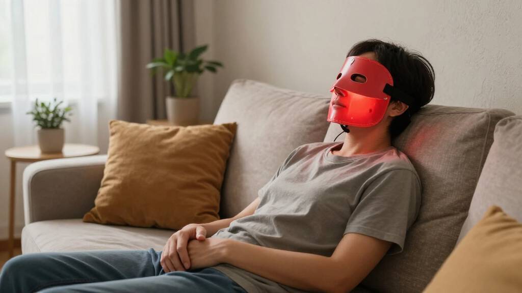 red light therapy masks