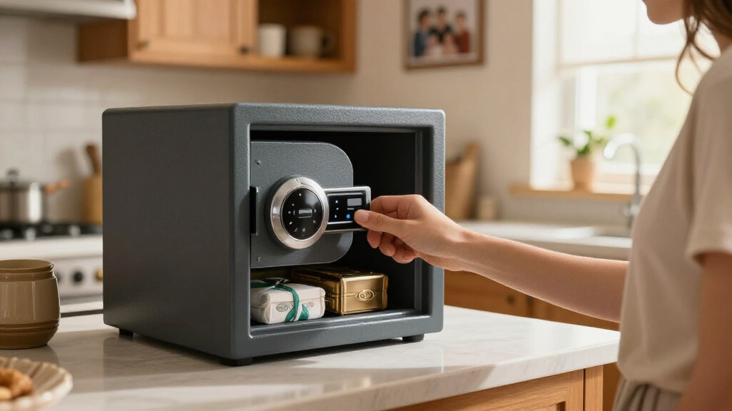 best fireproof safe biometric large capacity