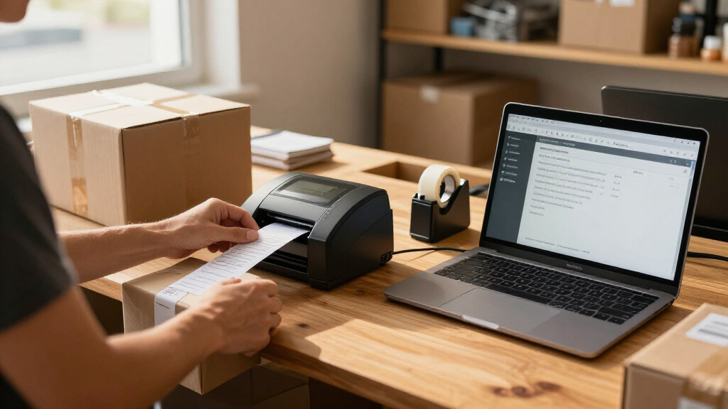 best label printer bundles for business shipping stations