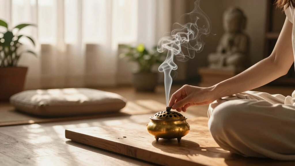 backflow incense burners for meditation rooms