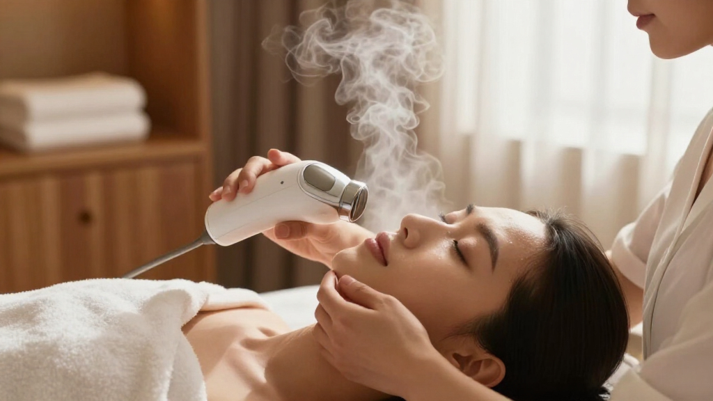 high end facial steamer for spa days