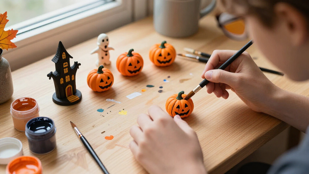 Halloween miniature painting kits