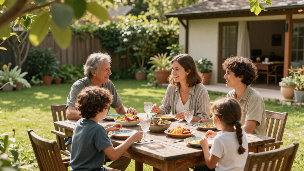 family outdoor dining sets