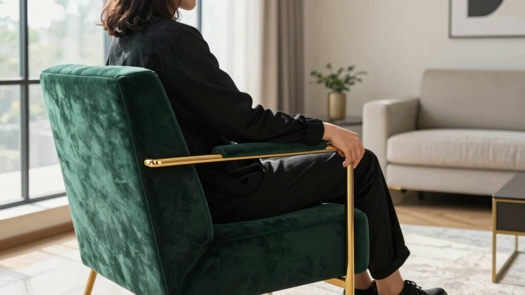 luxury velvet accent chairs