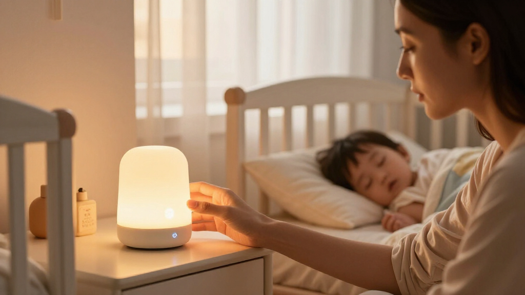 smart night lights with sleep training modes