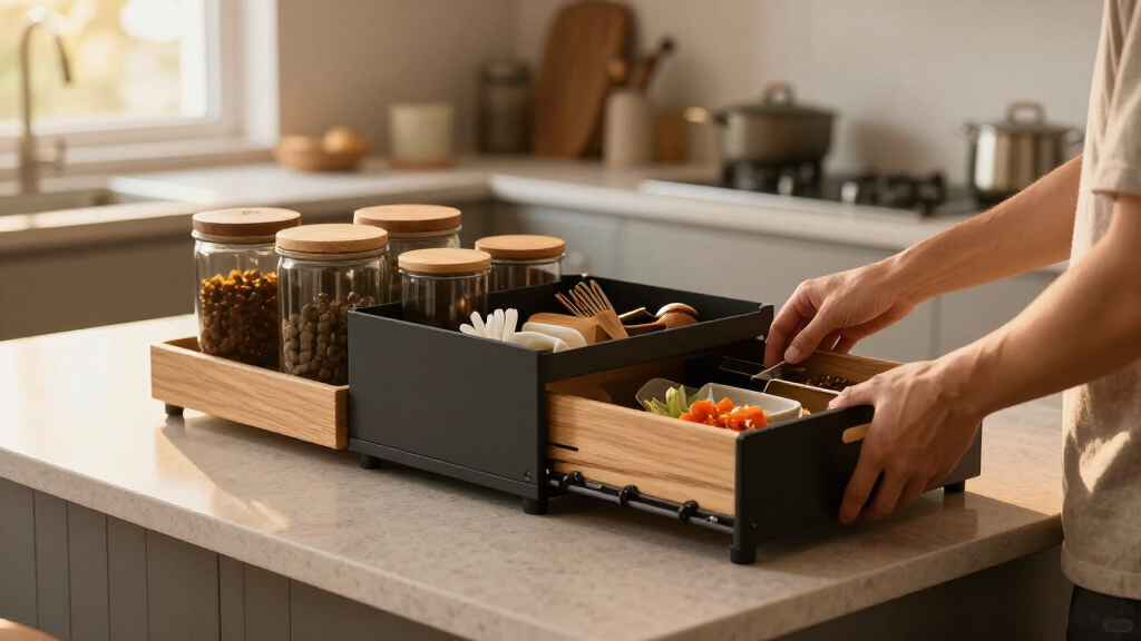 best kitchen island storage solutions