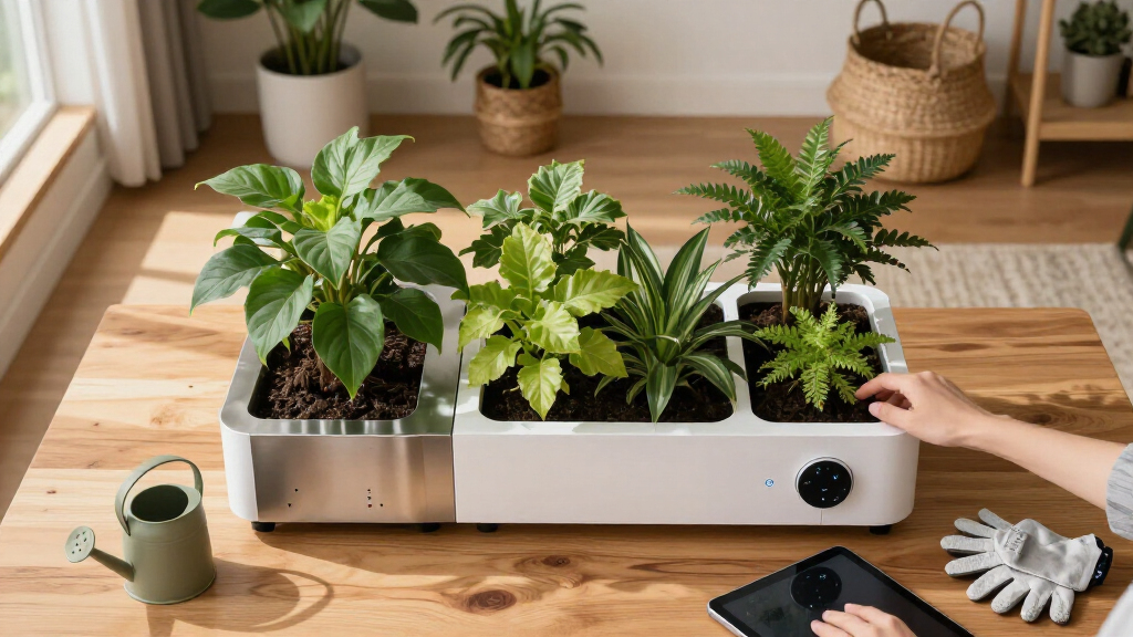 best large smart indoor garden system