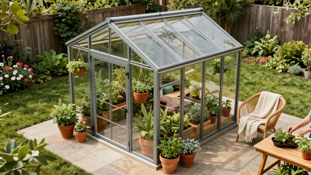 20x30 walk in greenhouse