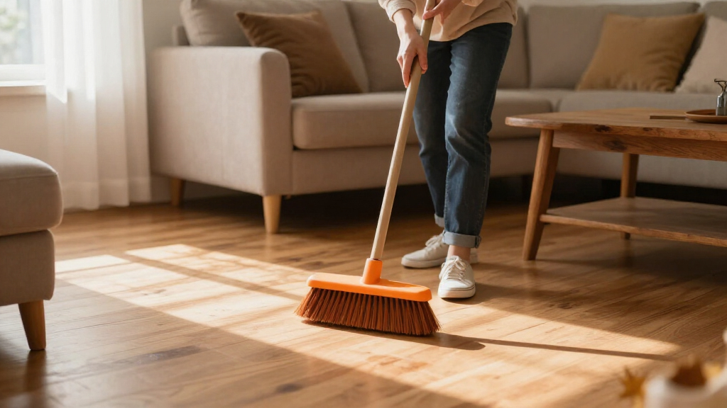 fall floor cleaning tools