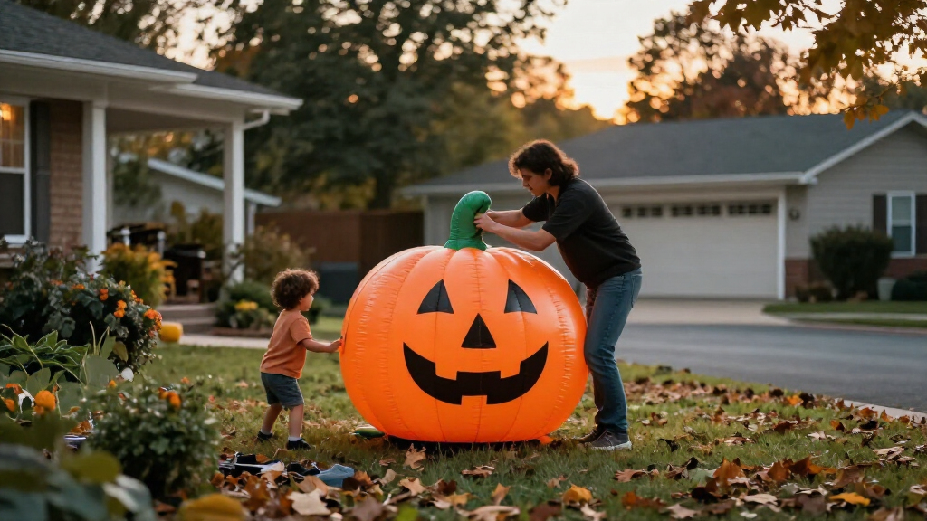 halloween inflatables for yard