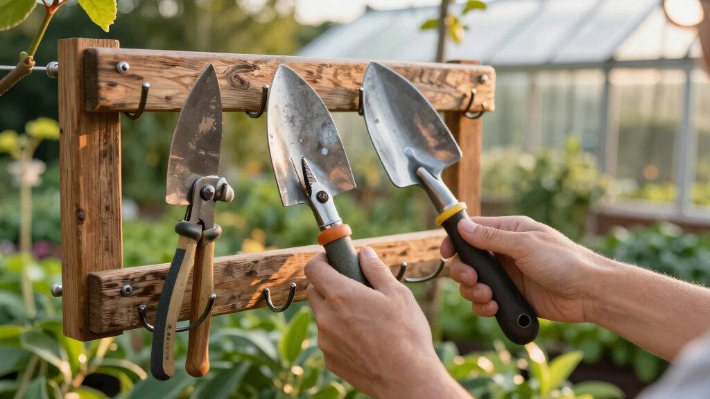 garden tool storage organizers