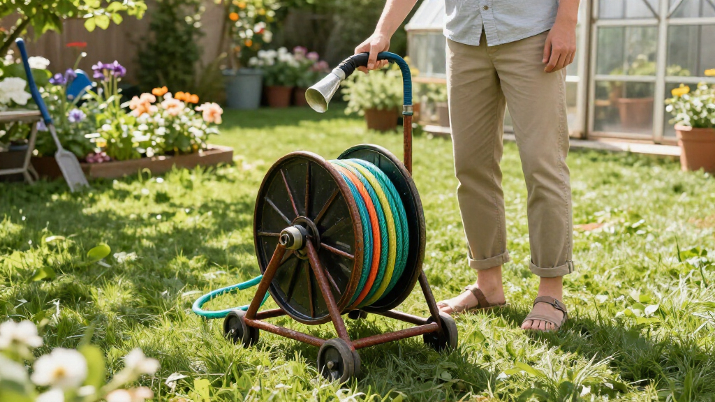 14 Best Garden Hose Reel Carts for Tangle-Free Watering in 2026