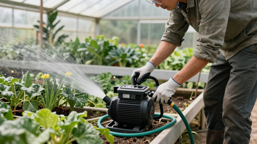 best on-demand water pumps for greenhouses
