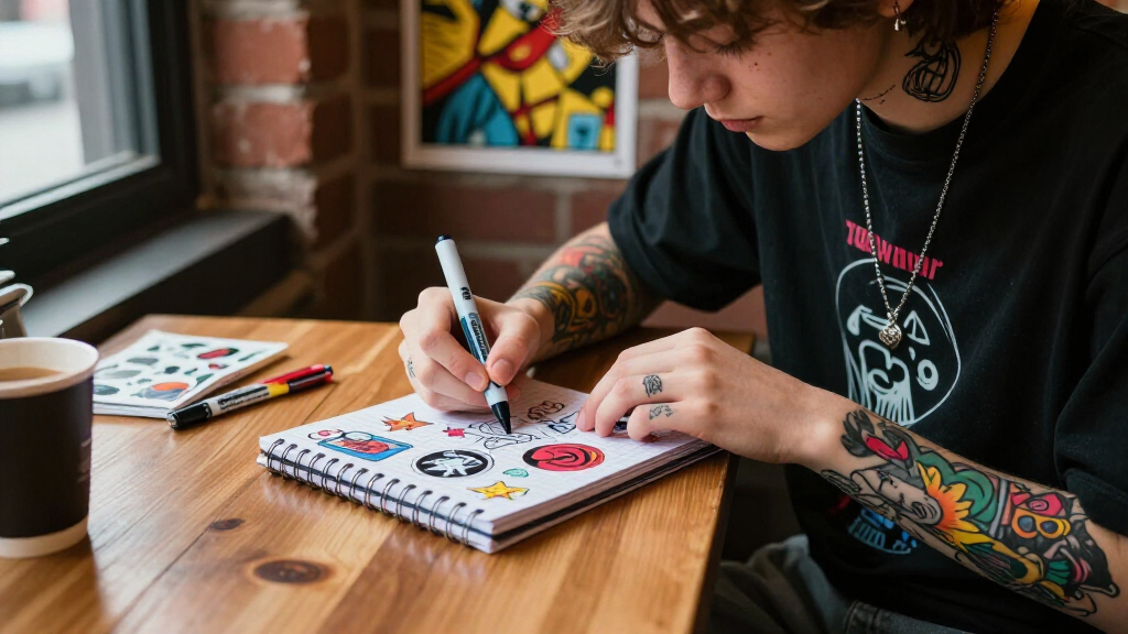 pop culture themed notebooks