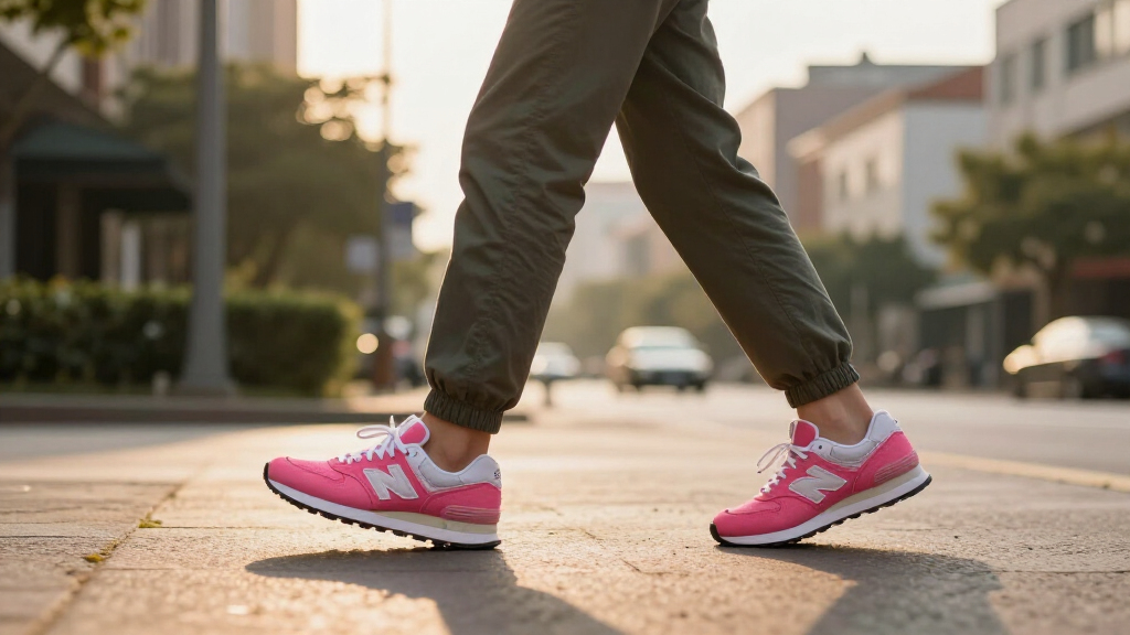 best pink New Balance sneakers