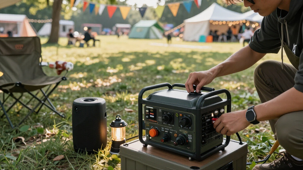 dual fuel inverter generators for long festivals
