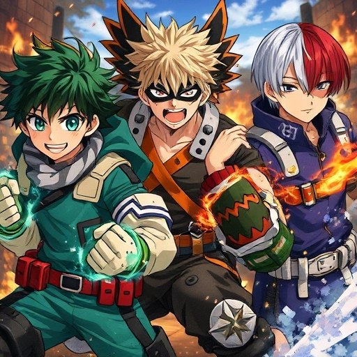 Deku Bakugou Shoto