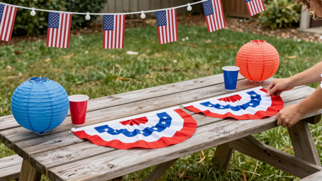 patriotic outdoor party supplies