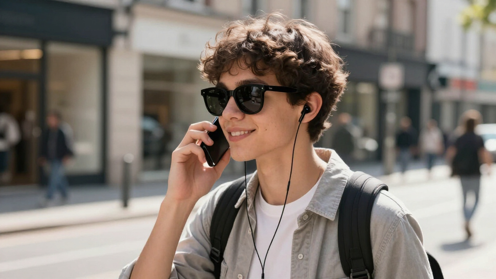 smart sunglasses with audio