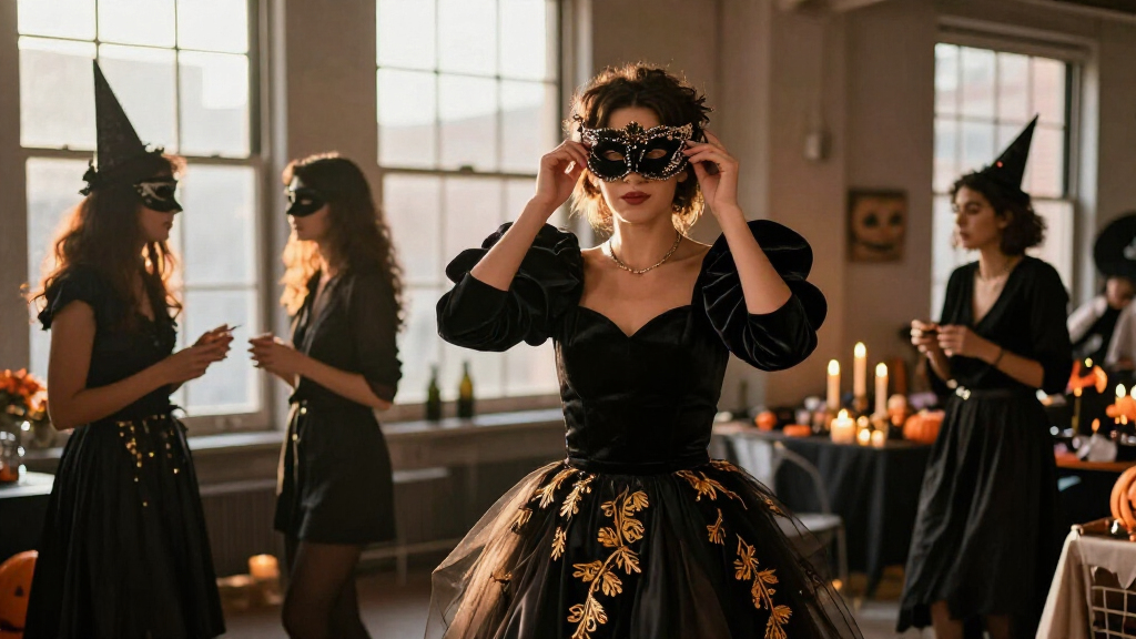 designer Halloween costume dresses