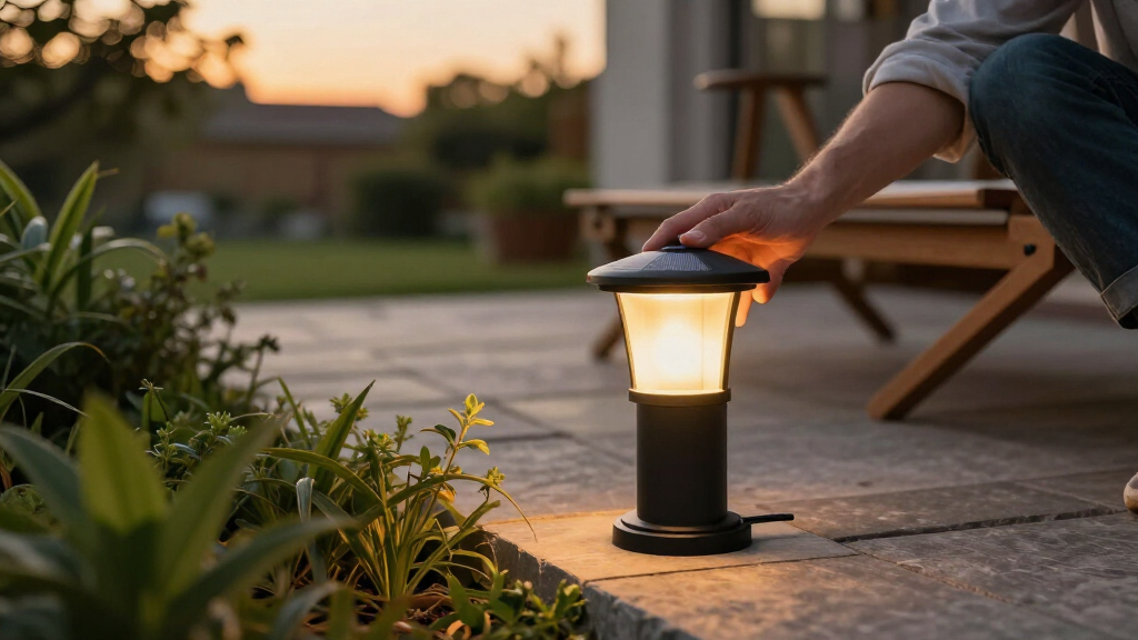 solar outdoor lights premium