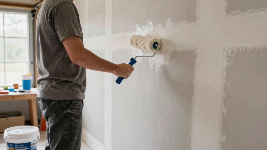 primer for garage drywall
