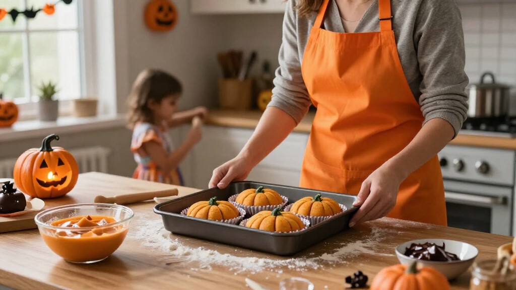 Halloween themed party baking pans