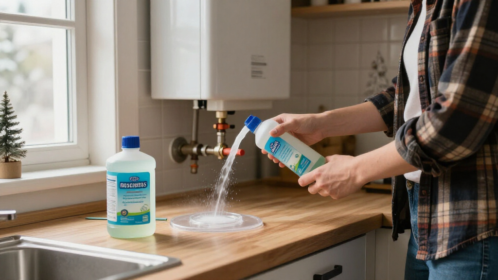 boiler descaler kit winter maintenance