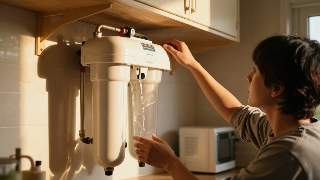 4 stage whole house water filter system